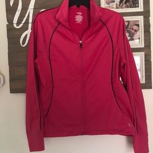 Danskin zip up long sleeve
